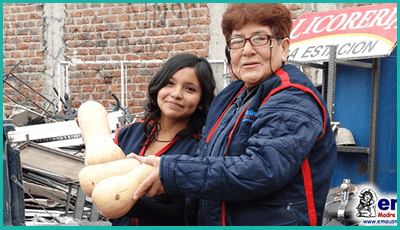 Donación de zapallos 2014