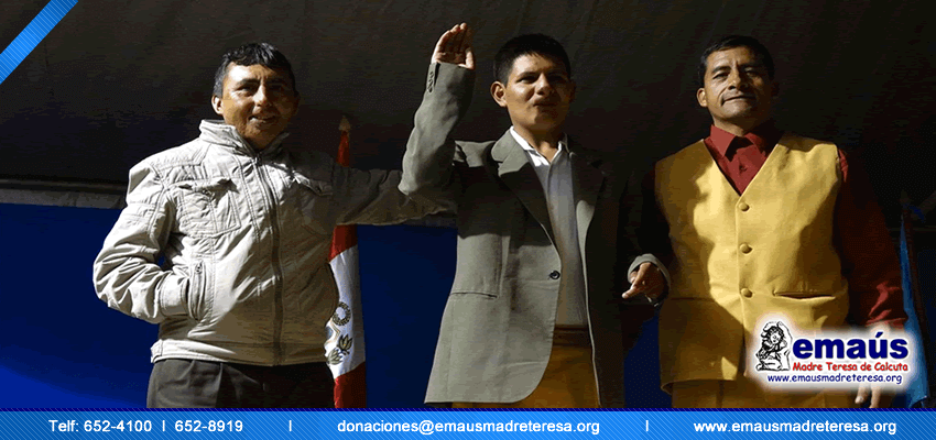 Donación de ropa para albergue en Huancayo 2014