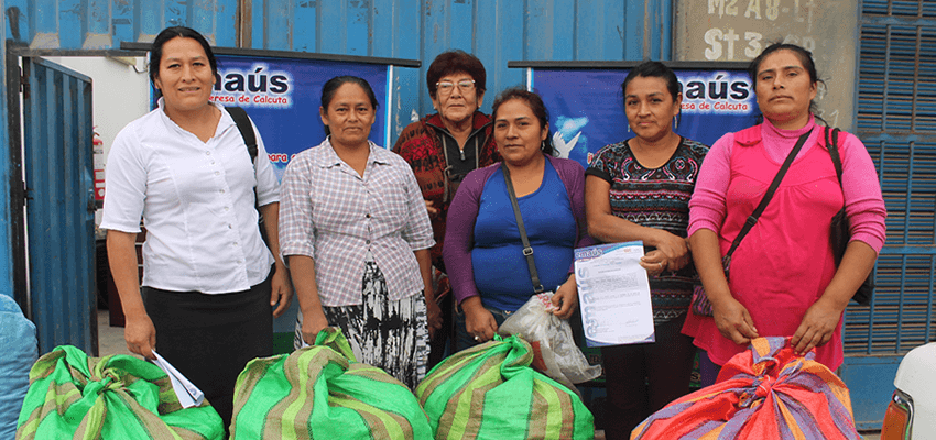 Donación de champiñones