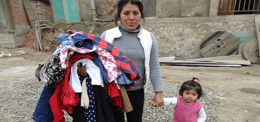 Donación de ropa