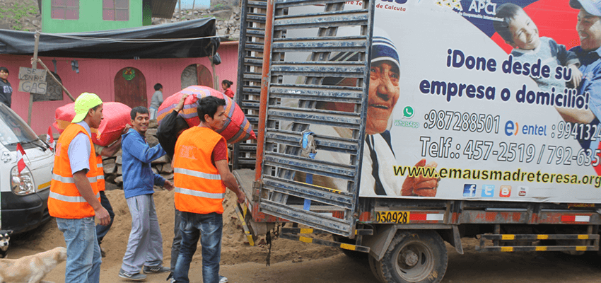 Donación de ropa