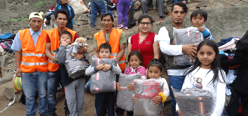 Donación de ropa