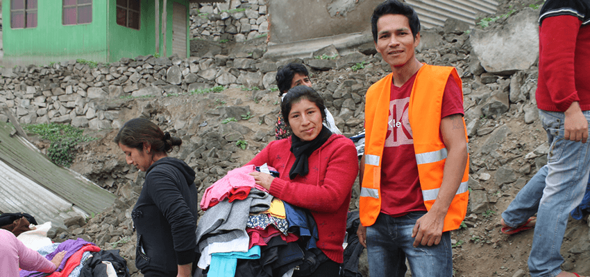 Donación de ropa